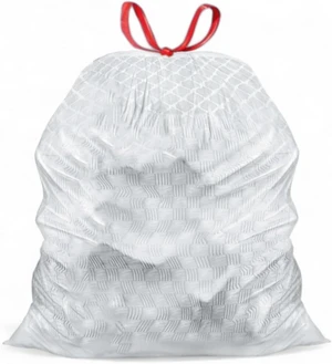 Mighty Flex 13 Gallon Trash Bags Drawstring, 400ct Heavy-Duty Large Garbage Bags, Ultra-Flexible, Leak and Odor-Resistant Plastic Garbage Bags for Home and Commercial Use, Unscented (White) Mighty Flex 13 Gallon Trash Bags Drawstring, 400ct Heavy-Duty Large Garbage Bags, Ultra-Flexible, Leak and Odor-Resistant Plastic Garbage Bags for Home and Commercial Use, Unscented (White)