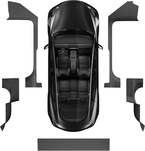5PCS Door Sill & Seat Protectors for Tesla Model Y Juniper 2025+ 5PCS Door Sill & Seat Protectors for Tesla Model Y Juniper 2025+