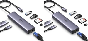 UGREEN Revodok 7 in 1 USB C Hub Gigabit Ethernet Adapter 4K@60Hz HDMI (Pack of 2) UGREEN Revodok 7 in 1 USB C Hub Gigabit Ethernet Adapter 4K@60Hz HDMI (Pack of 2)