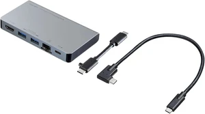 Sanwa Supply USB-3TCH15S2 USB Type-C Docking Hub (with HDMI and LAN Port) Sanwa Supply USB-3TCH15S2 USB Type-C Docking Hub (with HDMI and LAN Port)