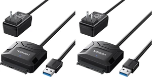 UGREEN SATA to USB 3.0 Adapter Cable for 2.5/3.5-Inch HDD/SSD (Pack of 2) UGREEN SATA to USB 3.0 Adapter Cable for 2.5/3.5-Inch HDD/SSD (Pack of 2)