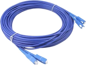 1-500M Armored Optical patchcord 2 cores Waterproof DX LC SC FC ST UPC SM Blue Indoor Outdoor Fiber Optic Jumper(20m 2pcs,LC-LC) 1-500M Armored Optical patchcord 2 cores Waterproof DX LC SC FC ST UPC SM Blue Indoor Outdoor Fiber Optic Jumper(20m 2pcs,LC-LC)
