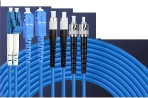1-500M Armored Optical patchcord 2 cores Waterproof DX LC SC FC ST UPC SM Blue Indoor Outdoor Fiber Optic Jumper(300m 1pc,LC-SC) 1-500M Armored Optical patchcord 2 cores Waterproof DX LC SC FC ST UPC SM Blue Indoor Outdoor Fiber Optic Jumper(300m 1pc,LC-SC)