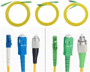 Optical Fiber Jumper 1-100m LC-SC-ST-FC UPC A SM patchcord Simplex Square to Round Extension Cable FTTH Optic(25M,FCA-FC) Optical Fiber Jumper 1-100m LC-SC-ST-FC UPC A SM patchcord Simplex Square to Round Extension Cable FTTH Optic(25M,FCA-FC)