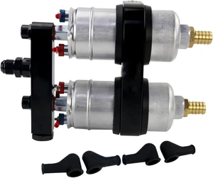 2pcs 044 Racing External Fuel Pump with Mounting Bracket 0580254044 Universal E85 2pcs 044 Racing External Fuel Pump with Mounting Bracket 0580254044 Universal E85