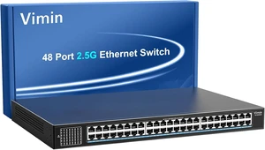 2.5G Switch Unmanaged 48 Ports Plug & Play , 19-Inch Rackmount/Desktop 2.5G Switch Unmanaged 48 Ports Plug & Play , 19-Inch Rackmount/Desktop