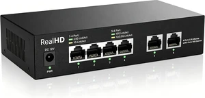 6 Port 10Gb SFP+ Web Managed Fiber Switch 6 Port 10Gb SFP+ Web Managed Fiber Switch