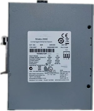 Unmanaged Ethernet Switch 8 Port Gigabit Din Rail Mount Industrial Automation Networking 1783-US8T Unmanaged Ethernet Switch 8 Port Gigabit Din Rail Mount Industrial Automation Networking 1783-US8T