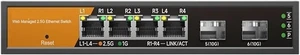 6-Port Multi-Gigabit Managed Switch,KP-9000-6XHML-X2 with 4-2.5Gb RJ45 and 2-10G SFP+ 6-Port Multi-Gigabit Managed Switch,KP-9000-6XHML-X2 with 4-2.5Gb RJ45 and 2-10G SFP+