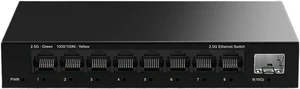 Business Ethernet switches 2.5GbE Unmanaged Ethernet Switch 8 Port 2.5GBASE-T Network Switch with 10G SFP+ Port Play Fanless Homelab Switch(U+K Adapter) Business Ethernet switches 2.5GbE Unmanaged Ethernet Switch 8 Port 2.5GBASE-T Network Switch with 10G SFP+ Port Play Fanless Homelab Switch(U+K Adapter)