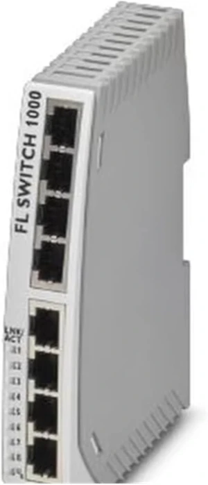 8-Port 100 Mbps Ethernet Switch FL Switch 1008N - 1085256 Industrial Ethernet Switches 8-Port 100 Mbps Ethernet Switch FL Switch 1008N - 1085256 Industrial Ethernet Switches