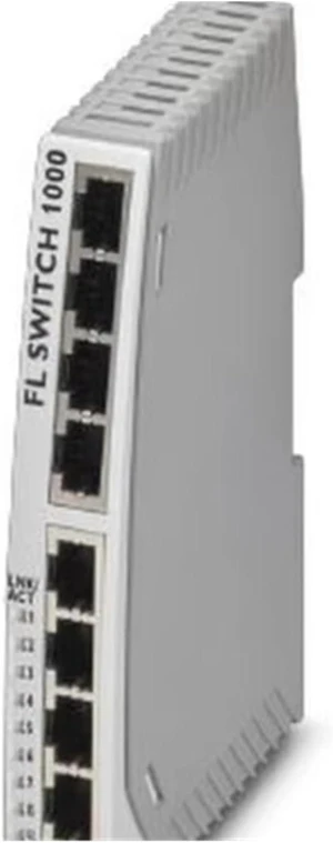 8-Port 100 Mbps Ethernet Switch FL Switch 1008N - 1085256 Industrial Ethernet Switches 8-Port 100 Mbps Ethernet Switch FL Switch 1008N - 1085256 Industrial Ethernet Switches