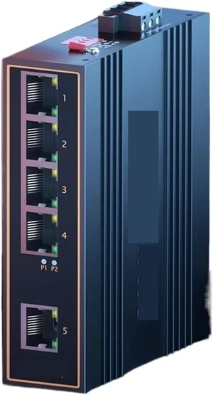 Industrial 5-Port Gigabit Switch,KP-9000-45-5TP with 4-PoE Ports and 1-RJ45 Ethernet Uplink(Gigabit) Industrial 5-Port Gigabit Switch,KP-9000-45-5TP with 4-PoE Ports and 1-RJ45 Ethernet Uplink(Gigabit)