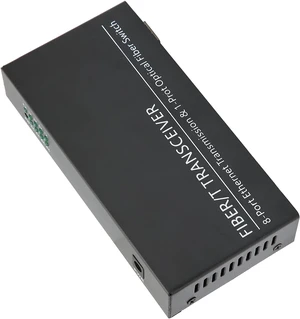 GOTOTOP Gigabit Switch, 8 Port Fiber Optic Ethernet Converter GOTOTOP Gigabit Switch, 8 Port Fiber Optic Ethernet Converter