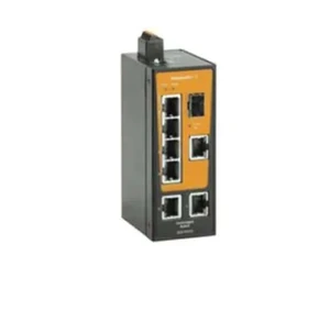 2908150000, Unmanaged Ethernet Switches IE-SW-BLB-08-7TX-1FESFP Network Switch, unmanaged, Fast Ethernet, Number of Ports: 7X RJ45, 1x 100BaseSFP Slot, IP30, -40 C...75 C 2908150000, Unmanaged Ethernet Switches IE-SW-BLB-08-7TX-1FESFP Network Switch, unmanaged, Fast Ethernet, Number of Ports: 7X RJ45, 1x 100BaseSFP Slot, IP30, -40 C...75 C