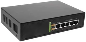 4 PoE+ Ports Switch with 2 Uplinks - Megabit 4 PoE+ Ports Switch with 2 Uplinks - Megabit