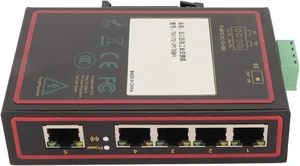 Fabater Industrial Ethernet Switch 5 Ports, Unmanaged DIN Rail Fabater Industrial Ethernet Switch 5 Ports, Unmanaged DIN Rail