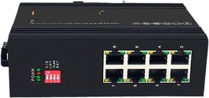 Industrial Ethernet Switch 8-Port Switch Industrial Grade Rail Type Lightning Protection RZ-6500-8GT-P Industrial Ethernet Switches Industrial Ethernet Switch 8-Port Switch Industrial Grade Rail Type Lightning Protection RZ-6500-8GT-P Industrial Ethernet Switches