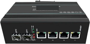 2 Optical Ports, 4 Electrical Ports, SFP Industrial Ethernet Switch, DIN Rail Mount, Industrial-Grade Switch RZ-9300-2GX4GT-SFP Industrial Ethernet Switches 2 Optical Ports, 4 Electrical Ports, SFP Industrial Ethernet Switch, DIN Rail Mount, Industrial-Grade Switch RZ-9300-2GX4GT-SFP Industrial Ethernet Switches