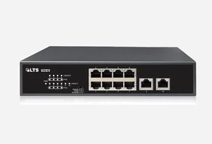 LTS VSPOE-SW802 Pro-VS 8-Port PoE Switch with 2 Uplink Ports LTS VSPOE-SW802 Pro-VS 8-Port PoE Switch with 2 Uplink Ports