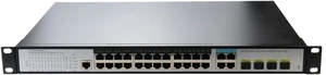 Business Ethernet switches L2+ 24/48-Port 10/100/1000T + 4-Port 100/1000X SFP Managed Switch,802.3at PoE Optional(24RJ45 4SFP) Business Ethernet switches L2+ 24/48-Port 10/100/1000T + 4-Port 100/1000X SFP Managed Switch,802.3at PoE Optional(24RJ45 4SFP)