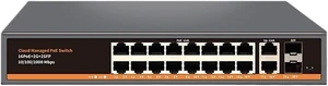 L2+Managed POE Switch,JT-PS305CW-202TS with 2*1000M SFP Slot Ports 2*100/1000M RJ45 Ports 16*100/1000M RJ45 POE Ports L2+Managed POE Switch,JT-PS305CW-202TS with 2*1000M SFP Slot Ports 2*100/1000M RJ45 Ports 16*100/1000M RJ45 POE Ports