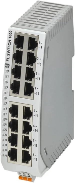 Industrial Ethernet Switch, Ethernet Switch FL Switch 1016N - 1085255 for Industry, Communications, Manufacturing, etc. Industrial Ethernet Switch, Ethernet Switch FL Switch 1016N - 1085255 for Industry, Communications, Manufacturing, etc.