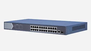 LTS LTPOE-SW2401EG, 24 Port Gigabit Unmanaged POE Switch, 370W, 1 Combo Port LTS LTPOE-SW2401EG, 24 Port Gigabit Unmanaged POE Switch, 370W, 1 Combo Port