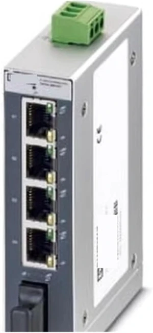 4-Port Switch with 1 Fiber Port FL Switch SFNB 4TX/FX-2891027 Industrial Ethernet Switches 4-Port Switch with 1 Fiber Port FL Switch SFNB 4TX/FX-2891027 Industrial Ethernet Switches