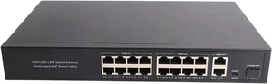 Ethernet Switch, 16 Port 10/100M Gigabit Uplink (US Plug) Ethernet Switch, 16 Port 10/100M Gigabit Uplink (US Plug)