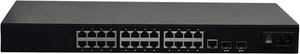 Niveo NGSM24T2-AV 24-Port Managed Gigabit Ethernet Switch Niveo NGSM24T2-AV 24-Port Managed Gigabit Ethernet Switch