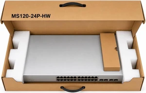MS120-24P-HW Mera-ki MS120 Gigabit Ethernet Switch MS120-24P-HW Mera-ki MS120 Gigabit Ethernet Switch