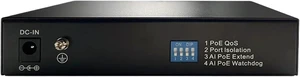 Unmanaged IEEE802.3AF/FT Gigabit 4 Port PoE Switch with 1G Uplink Unmanaged IEEE802.3AF/FT Gigabit 4 Port PoE Switch with 1G Uplink