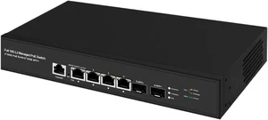 Full 10Gbe 4 Port Web /L2/L3 Managed 10 GPS PoE Or None with 2 * 10G SFP+ Switch(L2 Non PoE) Full 10Gbe 4 Port Web /L2/L3 Managed 10 GPS PoE Or None with 2 * 10G SFP+ Switch(L2 Non PoE)