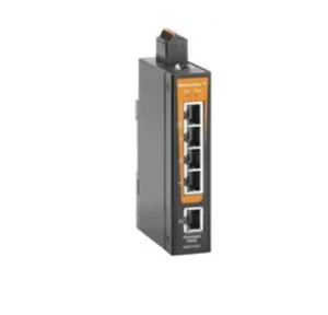 2908100000, Unmanaged Ethernet Switches IE-SW-BLB-05-5GT-C Network Switch, unmanaged, Gigabit Ethernet, Number of Ports: 5X RJ45, IP30, -40 C...75 C, Conformal Coating 2908100000, Unmanaged Ethernet Switches IE-SW-BLB-05-5GT-C Network Switch, unmanaged, Gigabit Ethernet, Number of Ports: 5X RJ45, IP30, -40 C...75 C, Conformal Coating