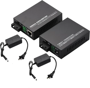 DAGIJIRD Fiber Optic Media Converter Gigabit 1000M Single Mode SC to RJ45 DAGIJIRD Fiber Optic Media Converter Gigabit 1000M Single Mode SC to RJ45
