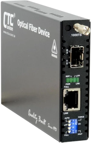FRM220-1000TS Gigabit Ethernet 1000BaseT to SFP Slot Managed Fiber Media Converter, Jumbo Packet FRM220-1000TS Gigabit Ethernet 1000BaseT to SFP Slot Managed Fiber Media Converter, Jumbo Packet