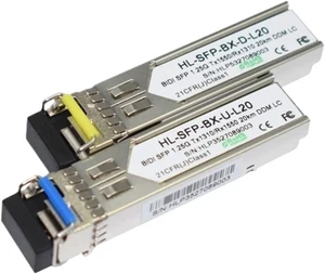 10pairs a lot! Compatible Simplex LC/SC Connector 1.25G WDM SFP 20KM 1000Base SFP DOM 1310/1550 10pairs a lot! Compatible Simplex LC/SC Connector 1.25G WDM SFP 20KM 1000Base SFP DOM 1310/1550