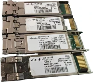 SFP-10G-SR V03 V02 10-2415-03 850nm 10GBASE-SR SFP+ Multi Mode Module(SFP-10G-SR 100pcs) SFP-10G-SR V03 V02 10-2415-03 850nm 10GBASE-SR SFP+ Multi Mode Module(SFP-10G-SR 100pcs)