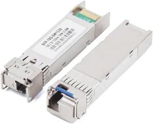 5Pair 10G Fiber SFP Module 1270nm/1330nm LC Single Mode 10/20/40/60KM A+B Fiber Compatible with Ethernet Switch(10KM) 5Pair 10G Fiber SFP Module 1270nm/1330nm LC Single Mode 10/20/40/60KM A+B Fiber Compatible with Ethernet Switch(10KM)
