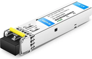 SFP-GE-LX-SM1310 Gigabit Ethernet SFP Transceiver, Single-Mode, 1310nm, LC Duplex, Up to 20km Reach (X2, SFP-GE-LH40-SM1550) SFP-GE-LX-SM1310 Gigabit Ethernet SFP Transceiver, Single-Mode, 1310nm, LC Duplex, Up to 20km Reach (X2, SFP-GE-LH40-SM1550)