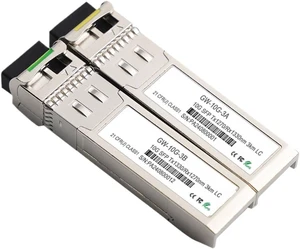 10G SFP Module Transcevier 10KM 20KM 40KM 60KM 70KM 80/100KM SM WDM SFP+ Module(10km-1pair) 10G SFP Module Transcevier 10KM 20KM 40KM 60KM 70KM 80/100KM SM WDM SFP+ Module(10km-1pair)