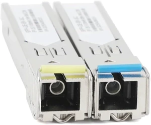 1Pair Gigabit Fiber SFP Module 1000M SC/LC 1.25G 1310nm/1550nm Single Mode A+B Fiber Module Fit Fo Ethernet Switch(LC 3KM) 1Pair Gigabit Fiber SFP Module 1000M SC/LC 1.25G 1310nm/1550nm Single Mode A+B Fiber Module Fit Fo Ethernet Switch(LC 3KM)