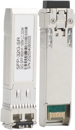 1PCS 32G SFP Fiber Module 850nm/1310nm Dual Fiber LC 100m/10km/40km Multimode/Singlemode for Ethernet Switch(100M) 1PCS 32G SFP Fiber Module 850nm/1310nm Dual Fiber LC 100m/10km/40km Multimode/Singlemode for Ethernet Switch(100M)