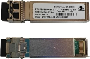 1PCS 850NM 16G SFP Transceiver FTLF8529P4BCV-1D 16G-FC-SR CA 94089 16GB Fiber Optical Module 1PCS 850NM 16G SFP Transceiver FTLF8529P4BCV-1D 16G-FC-SR CA 94089 16GB Fiber Optical Module