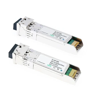 SFP+ER Transceiver 10G 40Km Module Media LC Optical Fiber Module WDM Singlemode 1270nm/1330nm Optical Fiber Module(1 Pairs) SFP+ER Transceiver 10G 40Km Module Media LC Optical Fiber Module WDM Singlemode 1270nm/1330nm Optical Fiber Module(1 Pairs)