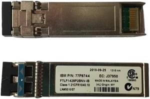 1pc Module 8GB SFP Optical Fiber FTLF1428P2BNV-IB J37950 77P8744 1310NM 8G 10KM/I-BM Sfp Fiber Switch Transceiver 1pc Module 8GB SFP Optical Fiber FTLF1428P2BNV-IB J37950 77P8744 1310NM 8G 10KM/I-BM Sfp Fiber Switch Transceiver