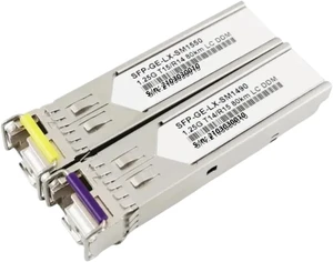 1.25G SFP Optical Fiber Transceiver Module LC 80km 1490nm/1550nm Singlemode Single Fiber DDM 1.25G SFP Optical Fiber Transceiver Module LC 80km 1490nm/1550nm Singlemode Single Fiber DDM