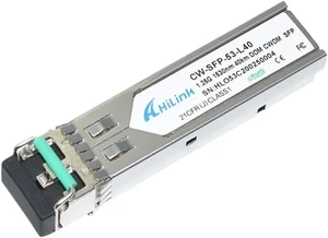 Dual LC 1.25G 1530nm 40km CWDM SFP Transceiver with DOM Function Dual LC 1.25G 1530nm 40km CWDM SFP Transceiver with DOM Function