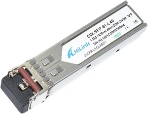 Dual LC 1.25G 1610nm 40km CWDM SFP Transceiver with DOM Function Dual LC 1.25G 1610nm 40km CWDM SFP Transceiver with DOM Function